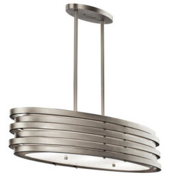 Elegant 3 Bulb Brushed Nickel Ceiling Pendant Light With Led E27 100W Bulb
