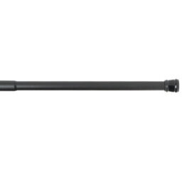 Toolty Telescopic Net Curtain Pole 70-120Cm - No Drill Spring Tension Rod - For Kitchen, Bathroom, Bedroom, Living Room - Black - thumbnail 2