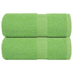 Berkfield Wash Towels 2 Pcs Frogn Apple Green 30X30 Cm 100% Cotton