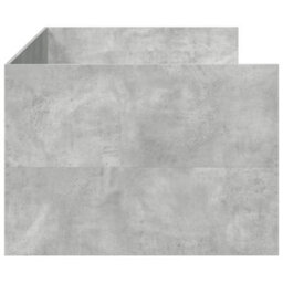 Berkfield Daybed With Drawers Without Mattress Concrete Grey 90X200 Cm - thumbnail 5