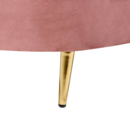 Beliani Sofa 2 Seater Savar Velvet Pink - thumbnail 9