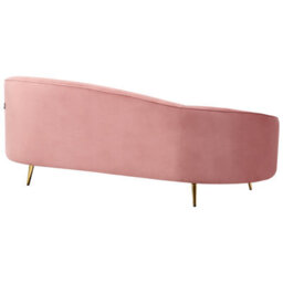 Beliani Sofa 2 Seater Savar Velvet Pink - thumbnail 5