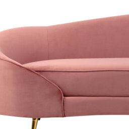 Beliani Sofa 2 Seater Savar Velvet Pink - thumbnail 7