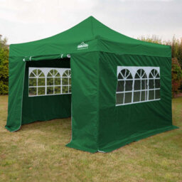 Dellonda Premium 2X2M Pop-Up Gazebo & Side Walls With Carry Bag, Stakes & Weight Bags - thumbnail 5