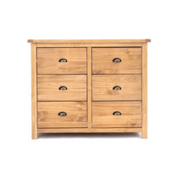 Cabinet Bits Lugo 6 Drawer Chest Of Drawers Brass Cup Handle - thumbnail 1