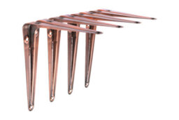 Stiley Living London Shelf Bracket 125X150mm Antique Copper (Pack Of 4) - thumbnail 3