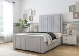 Comfort Beds Arizona Silver Naples Bed Frame - thumbnail 1