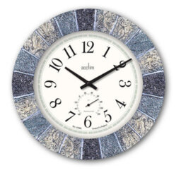 Acctim 22427 Bowfell Slate Effect Indoor/outdoor Wall Clock - thumbnail 1