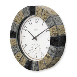 Acctim 22427 Bowfell Slate Effect Indoor/outdoor Wall Clock - thumbnail 3