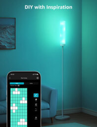 Lepro O1 Ai Smart Floor Lamp, Music Sync, Rgb & Warm To Cool White, Works With Alexa & Google Assistant, Bluetooth Or 2.4Ghz Wifi - thumbnail 4