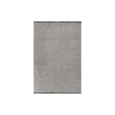 RainbowHome Black Grey Salt Line Rug 180Cm X 120Cm - image 1
