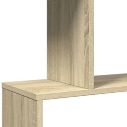 Berkfield Durable Room Divider Bookcase 5-Tier Sonoma Oak 70X24X161 Cm Engineered Wood - thumbnail 9