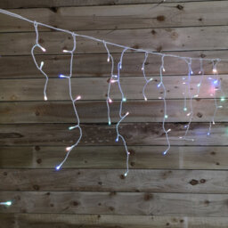 Samuel Alexander 1000 Led 24M Multifunction Icicle Indoor Outdoor Christmas Lights In Pastel - thumbnail 3