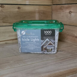Samuel Alexander 1000 Led 24M Multifunction Icicle Indoor Outdoor Christmas Lights In Pastel - thumbnail 5