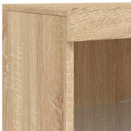 Berkfield Sideboard With Led Lights Sonoma Oak 41X37X100 Cm - thumbnail 9