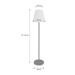 Sweeek - 150Cm Outdoor Floor Lamp Lampada Xl Led Hybrid Multi Coloured Lamp - thumbnail 8