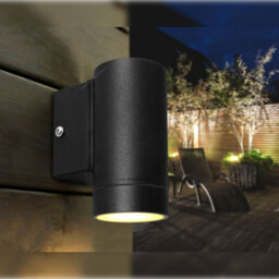 Long Life Lamps Company Black Stainless Steel Single Outdoor Wall Light Ip65 Zlc018B - thumbnail 7
