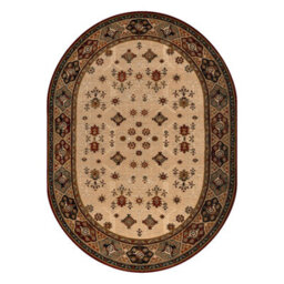RugsX Wool Carpet Omega Oval Taros Oriental Rudy 2 Terracotta  200X300 Cm - thumbnail 2