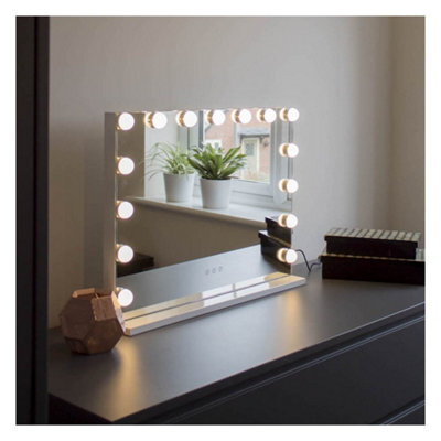 Jack Stonehouse Sophia Hollywood Vanity Mirror With Led Lights Bulbs Makeup Beauty - image 1