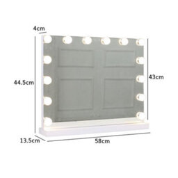Jack Stonehouse Sophia Hollywood Vanity Mirror With Led Lights Bulbs Makeup Beauty - thumbnail 5