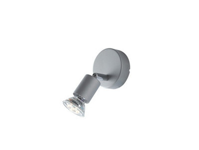 Luminosa Lighting Luminosa Spot Led Single Adjustable Spotlight Silver 400Lm 2700K 14X8Cm - image 1