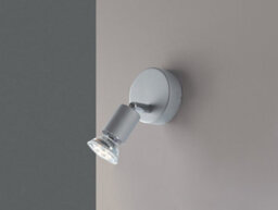 Luminosa Lighting Luminosa Spot Led Single Adjustable Spotlight Silver 400Lm 2700K 14X8Cm - thumbnail 2