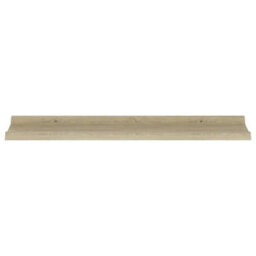 Berkfield Wall Shelves 2 Pcs Sonoma Oak 80X9X3 Cm - thumbnail 6