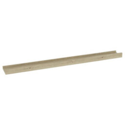 Berkfield Wall Shelves 2 Pcs Sonoma Oak 80X9X3 Cm - thumbnail 4