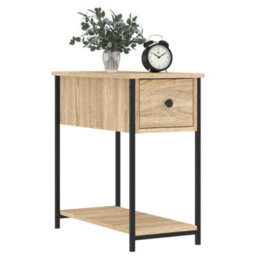 Berkfield Bedside Cabinets 2 Pcs Sonoma Oak 30X60X60 Cm Engineered Wood - thumbnail 3