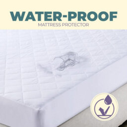 Nod Off Quilted Waterproof Mattress Protector Quilted Bed Mattress Hypoallergenic And Noiseless Fitted Sheet Cover Double Bed - Single - thumbnail 2