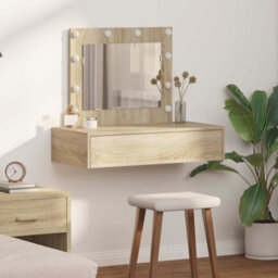 Walplus Dressing Table Brown 83 X 40 X 70 Cm Engineered Wood