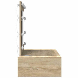 Walplus Dressing Table Brown 83 X 40 X 70 Cm Engineered Wood - thumbnail 6