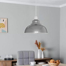 Vintage Industrial Metal Lampshade Easy Fit Ceiling Pendant Light Shade For Home, Kitchen, Or Living Room - thumbnail 4