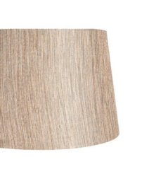 Lighting Supermarket Queenswood Traditional Barley Twist Table Lamp With Charcoal Gold Shade - Pewter Grey - thumbnail 3