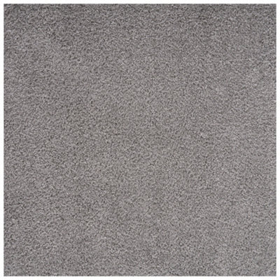 The Rugs Grey Soft Plain Design Fluffy Shaggy Rugs And Runners High Pile Living Room Kitchen Hallway 380 - image 1