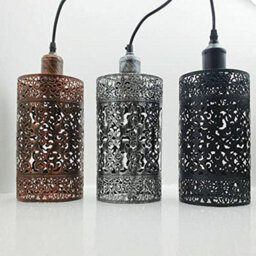 Drum Style Metal Lampshade  Easy Fit Ceiling Pendant Light Shade - thumbnail 8