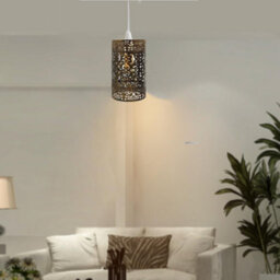 Drum Style Metal Lampshade  Easy Fit Ceiling Pendant Light Shade - thumbnail 4