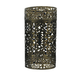 Drum Style Metal Lampshade  Easy Fit Ceiling Pendant Light Shade - thumbnail 1