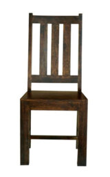 Buttercup Farm Dakota Chair (Set Of 2) - Mango Wood - Dark Finish - thumbnail 2