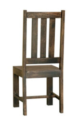 Buttercup Farm Dakota Chair (Set Of 2) - Mango Wood - Dark Finish - thumbnail 3