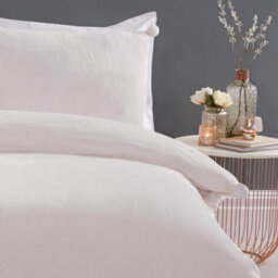 Smart Living Luxurious Pom Pom Fleece Duvet Cover With Pillowcases - thumbnail 3