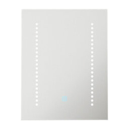 Bubly Bathrooms Ares Tunable Led Bathroom Mirror With Shaver Socket, Dimmable & Demister - 390X500mm, Ip44 Rated - thumbnail 2