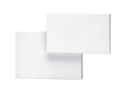 Luminosa Lighting Luminosa Fusion Wall Light Rectangles 5W Led 3000K Matt White, 285Lm, - thumbnail 1