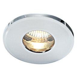Luminosa Lighting Luminosa Shieldplus Fire Rated 1 Light Bathroom Recessed Light Chrome Plate, Glass Ip65, Gu10 - thumbnail 2