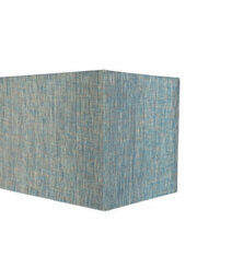 Lighting Supermarket Large X Style Modern Rectangle Statement Table Lamp With Blue Shade - Silver - thumbnail 5