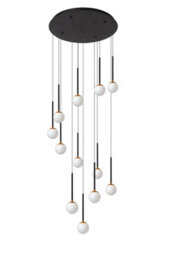Lucide Calina Pendant Light Diameter 69,9Cm Led Dim. 2700K - Black - thumbnail 2
