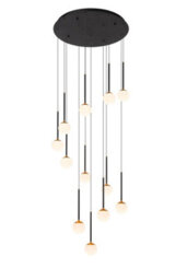 Lucide Calina Pendant Light Diameter 69,9Cm Led Dim. 2700K - Black - thumbnail 1