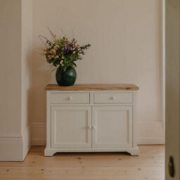 Statement Furniture Florence Sideboard With Cupboard And 2 Drawers - White - thumbnail 8