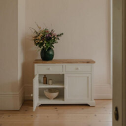 Statement Furniture Florence Sideboard With Cupboard And 2 Drawers - White - thumbnail 7