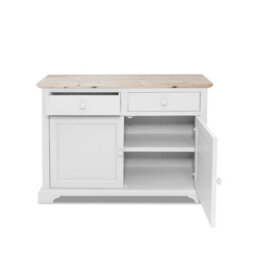 Statement Furniture Florence Sideboard With Cupboard And 2 Drawers - White - thumbnail 4